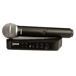 shure pg58 mic rental